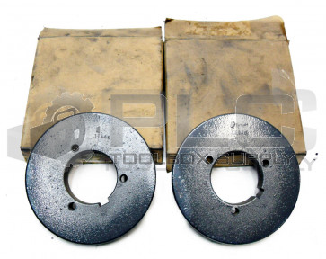 LOT OF 2 NEW BROWNING 1TA46 SHEAVE PULLEY OD: 4-7/8" ID: 1-15/16" W: 3/4"