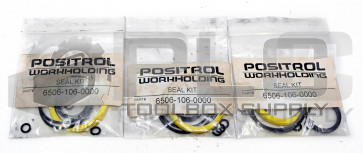 LOT OF 3 NEW POSITROL WORKHOLDING 6506-106-0000 SEAL KIT