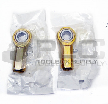 LOT OF 2 NEW F.K. BEARINGS F12SBZ ROD END 3/4" X 3/4" 