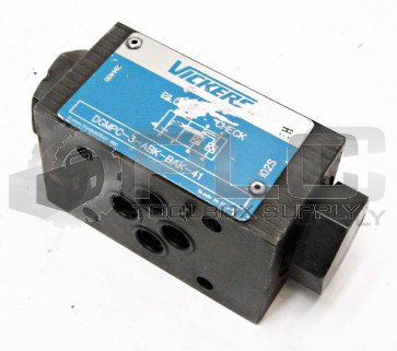 NEW VICKERS DGMPC-3-ABK-BAK-41 REVERSIBLE HYDRAULIC CHECK VALVE *READ*