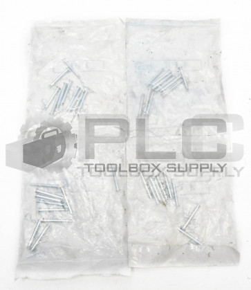LOT OF 4 PACKS (10 EACH) P11-015Z ZINC CLEVIS PIN / HAIRPIN (QTY: 40 TOTAL)