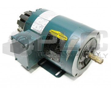 REFURBISHED BALDOR ZDVSNM3542 VECTOR DRIVE MOTOR 0.75HP 1750RPM FRAME: 56C