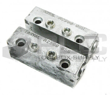 LOT OF 2 FARVAL M2500 05S DIVIDER VALVE 