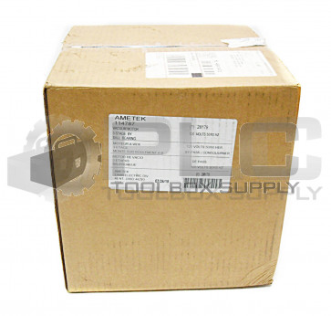 SEALED NEW LAMB ELECTRIC 114787 VACUUM MOTOR, 3-STAGE, 120V 50/60Hz 2M179