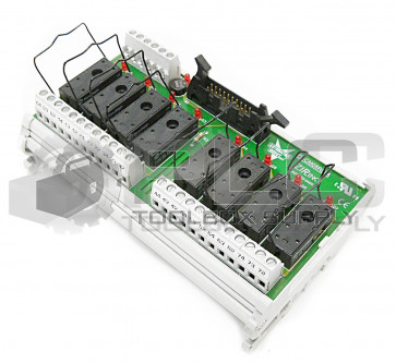 NEW AUTOMATION DIRECT ZL-CM08RL24 ZIPLINK 8 CHANNEL RELAY MODULE w/ LED's, 24VDC