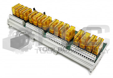 NEW AUTOMATION DIRECT ZL-CM16RL120A ZIPLINK 16 CHANNEL RELAY MODULE, LED, 120VAC