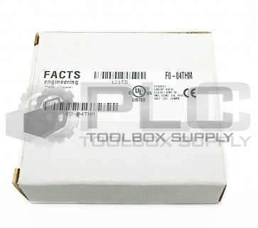 SEALED NEW FACTS ENGINEERING F0-04THM 4 CHANNEL THERMOCOUPLE INPUT MODULE  