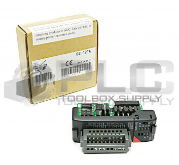 NEW AUTOMATION DIRECT D2-12TA  OUTPUT MODULE, 12-POINT, 24-120 VAC