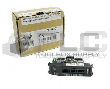 NEW AUTOMATION DIRECT D0-16TD1 OUTPUT MODULE, 16-POINT, 6-24 VDC