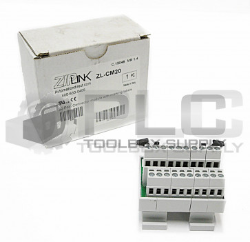 NEW AUTOMATION DIRECT ZL-CM20 ZIPLINK 20 POLE CONNECTOR MODULE