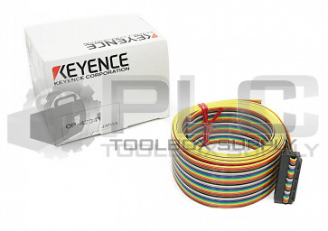 NEW KEYENCE OP-42341 I/O RIBBON CABLE, LT-9000 SERIES, LENGTH: 3M