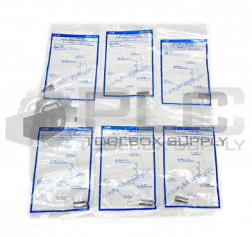 LOT OF 6 NEW SMC BMG2-012 AUTO SWITCH SENSOR MOUNT BRACKET
