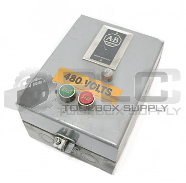 ALLEN BRADLEY 509-TAB SER. B  MAGNETIC CONTROLLER, SIZE 00, NEMA 1