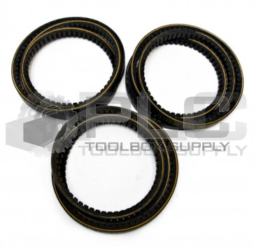 LOT OF 3 NEW CARLISLE BX59 GOLD-RIBBON COG-BELT