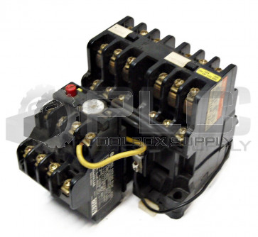 HITACHI H10B-R CONTACTOR, COIL 100V 50Hz/100-110V 60Hz, & THERMAL OVERLOAD RELAY