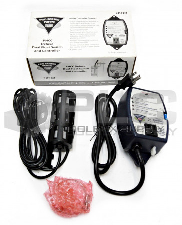 NEW GLENTRONICS DFC2 PHCC DELUXE DUAL FLOAT SWITCH AND CONTROLLER 