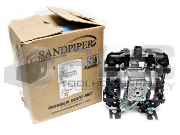 NEW SANDPIPER S05B2G2TXNS000 1/2" ACETAL AIR DOUBLE DIAPHRAGM PUMP 14 GPM 220F