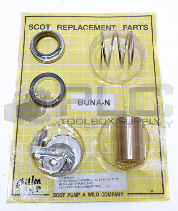 NEW SCOT REPLACEMENT PARTS 118.000.344 MOTOR PUMP REPAIR KIT 