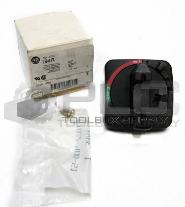 NEW ALLEN BRADLEY 194R-HS1 SER. A OPERATING HANDLE, BLACK