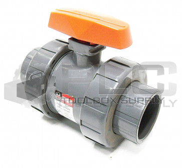 NEW HAYWARD TB1200STE TRUE UNION BALL VALVE 2" PVC EPDM 