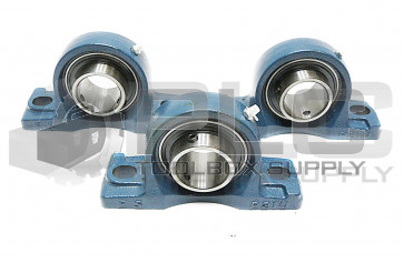 LOT OF 3 NEW FS P210 PILLOW BLOCK w/ UC210-31 INSERT BEARING, 1-15/16" BORE