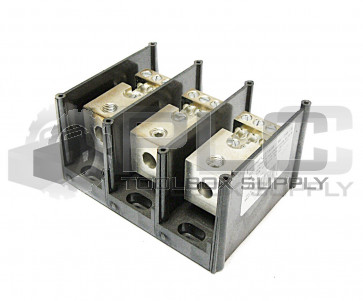 NEW BURNDY BDB-16-2/0-3 POWER DISTRIBUTION BLOCK, AWG 14-2/0 WIRE