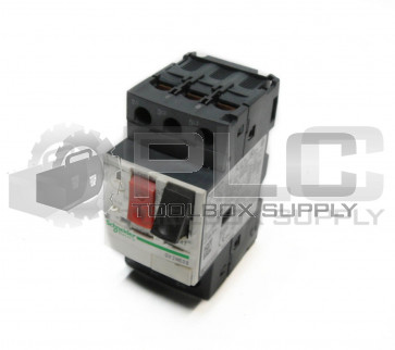 NEW SCHNEIDER ELECTRIC GV2ME08 MOTOR CIRCUIT BREAKER, 2.5-4AMP RANGE. GV2-ME08