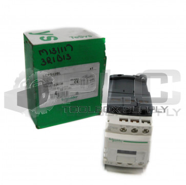 NEW SCHNEIDER ELECTRIC LC1D12BL CONTACTOR 24VDC 2,4W 