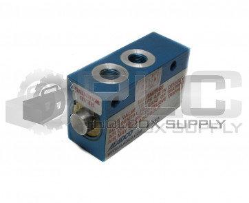 NEW ALADCO 501201BSPP CHECK VALVE 1/8" NPTF w/ OVERRIDE