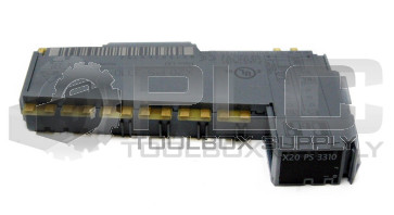 B&R X20PS3310 POWER SUPPLY MODULE, 24 VDC SUPPLY MODULE FOR I/O AND BUS REV. D0