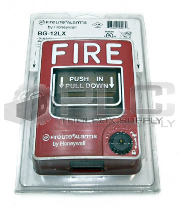 NEW HONEYWELL BG-12LX FIRE-LITE ADDRESSABLE PULL STATION 