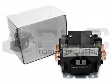 NEW EMERSON WHITE RODGERS 90-247 DEFINITE PURPOSE CONTACTOR 2POLE 40AMP 24VAC