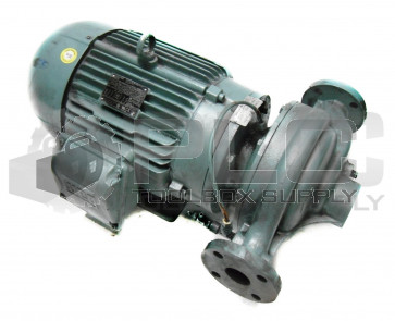 REFURBISHED WEG 01536EP3E215JM-W2207MA12015 MOTOR w/ TACO KV1507AF2KCE039 PUMP