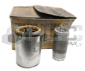 NEW REULAND ELECTRIC 0075C-4NAN-0008 MOTOR STATOR AND ROTOR SET 95-Y0110A-2