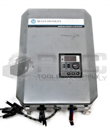 ALLEN BRADLEY 1333-CAA SER. B ADJUSTABLE FREQUENCY AC DRIVE