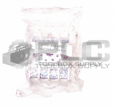 NEW WARNER 6001-101-002 OCTAL SOCKET