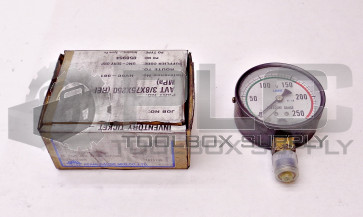 ASAHI GAUGE AV T 3/8 G Y PRESSURE GAUGE AVT 3/8X75X250