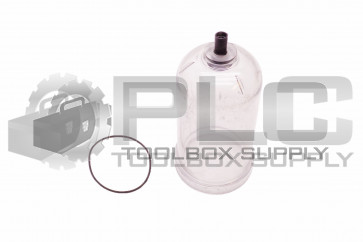 NEW WILKERSON FRP-96-315 BOWL W/PET COCK DRAIN ASSEMBLY