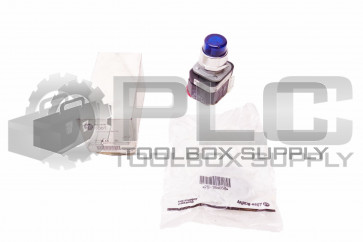 NEW ALLEN BRADLEY 800T-PT16B SER T BLUE 30MM PILOT LIGHT 