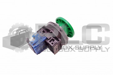 NEW FUJI AR30M3R MUSHROOM GREEN PUSH BUTTON