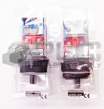 LOT OF 2 NEW FUJI AR30PCR-3094B CONTROL SWITCH AR30PCR-3 094