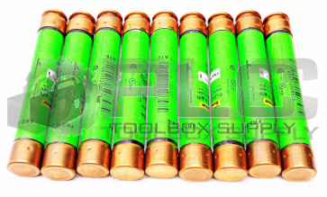 LOT OF 9 NEW BUSSMANN FRS-R-6 FUSETRON DUAL-ELEMENT TIME DELAY FUSE 600V 300VDC