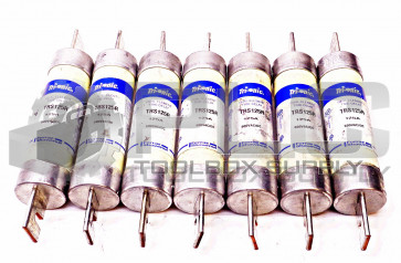 LOT OF 7 FERRAZ SHAWMUT TRS125R TRI-ONIC DUAL-ELEMENT TIME DELAY FUSE 125A 600V