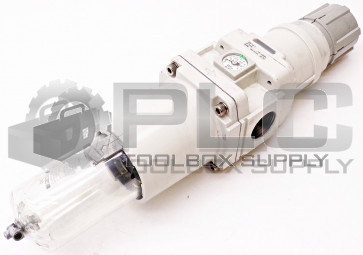 NEW SMC AW60-F10E-B PNEUMATIC FILTER REGULATOR