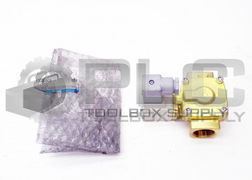 NEW SMC VXD262NGA 2 WAY SOLENOID VALVE 0.02 MPA WATER 1 MPA 25MM DC24V 7W