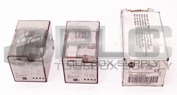 LOT OF 3 NEW ALLEN BRADLEY 700-HA32A24 SER /D RELAY 24V AC 