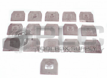 LOT OF 16 NEW ALLEN BRADLEY 1492-EB10 TERMINAL BLOCK END BARRIERS