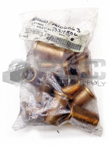 BAG OF 13 NEW ISOSTATIC M106063 P/M FLANGE .627 X .878 X 1-3/4 X 1-1/8 X 5/32