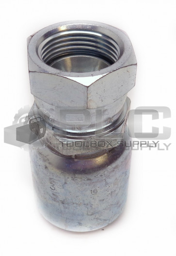 NEW PARKER HF 1FU43-16-16 HYDRAULIC HOSE FITTING P43-16 R1-R2-R3-R4-R9 RC1K