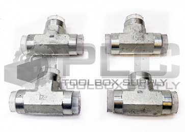 LOT OF 4 NEW BI HI1311 1/2" T-FITTING